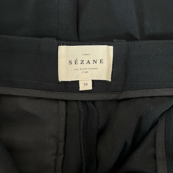 Preloved Sézane Black Women's Pants - Picture 3 of 10